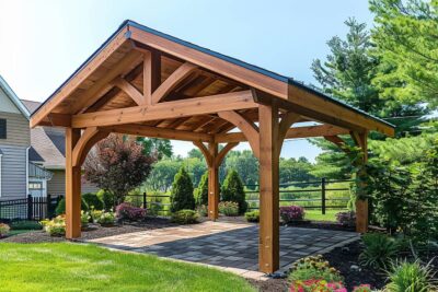 Transformez votre extérieur avec un carport en bois : avantages, choix et guide d'installation