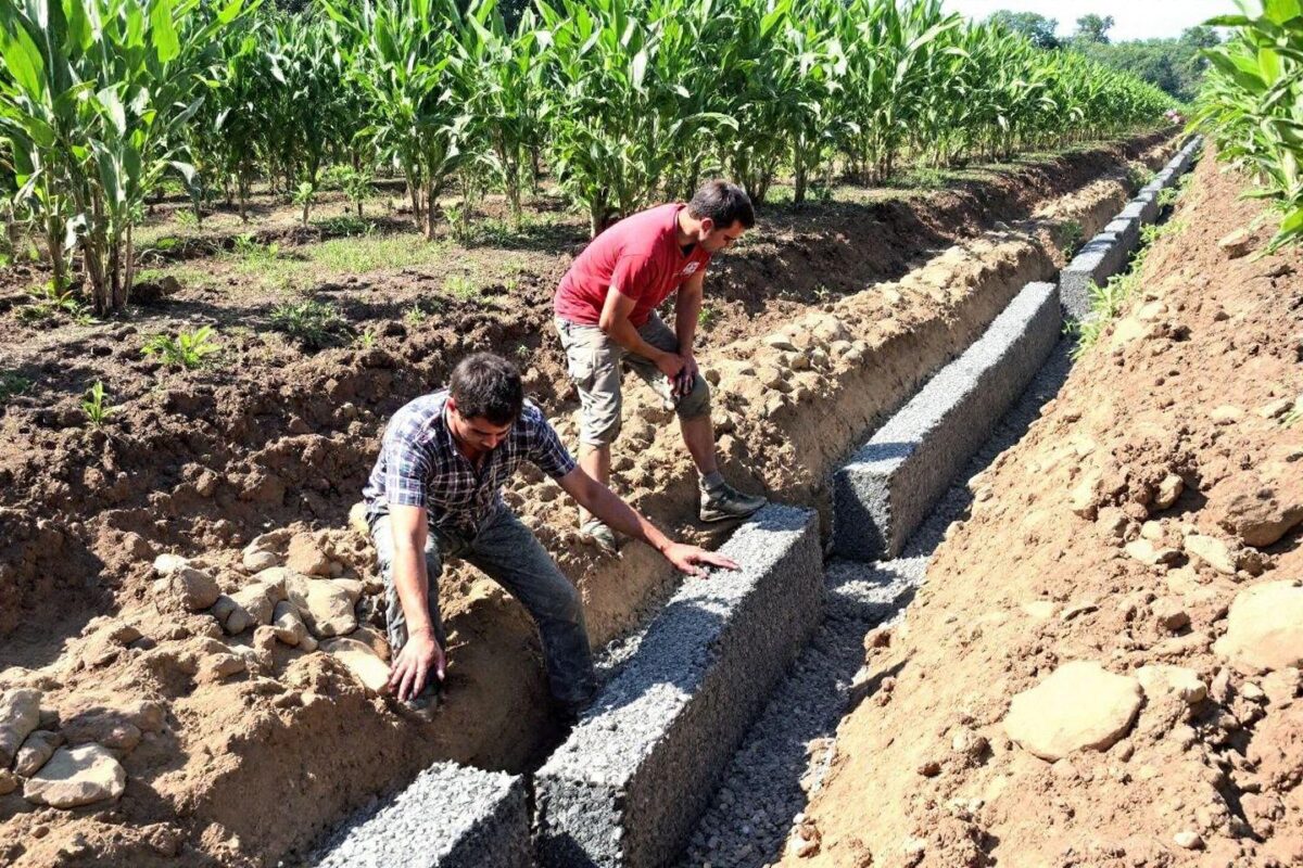 Les meilleures techniques pour le drainage d’un potager en pleine terre